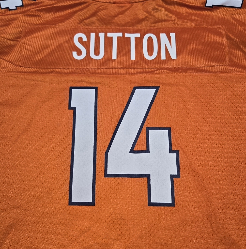 Pro Line Denver Broncos Home Jersey Mens Size 2XL NFL #14 Courtland Sutton